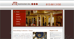 Desktop Screenshot of jtrcontractors.com